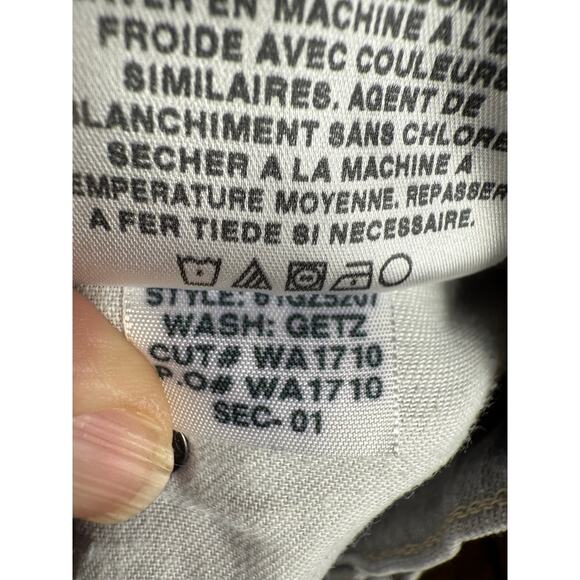 Joe’s Jeans Rocker Fit Men’s Light Gray Straight Leg Denim – W32, 35” Inseam - Picture 6 of 9